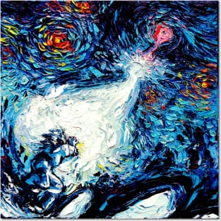 van Gogh Never Saw A Power Level Over 9000 Posters and Art
